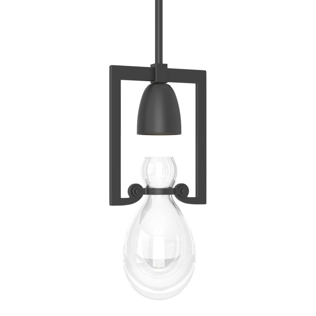 Apothecary One Light Mini Pendant in Black - available from The Lighting Shoppe, trusted by Canadian homeowners