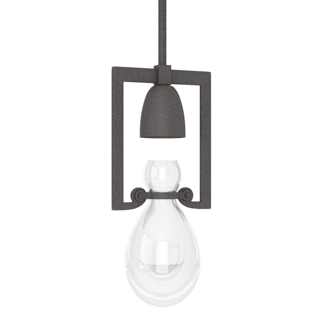 Apothecary One Light Mini Pendant in Natural Iron - available from The Lighting Shoppe, trusted by Canadian homeowners