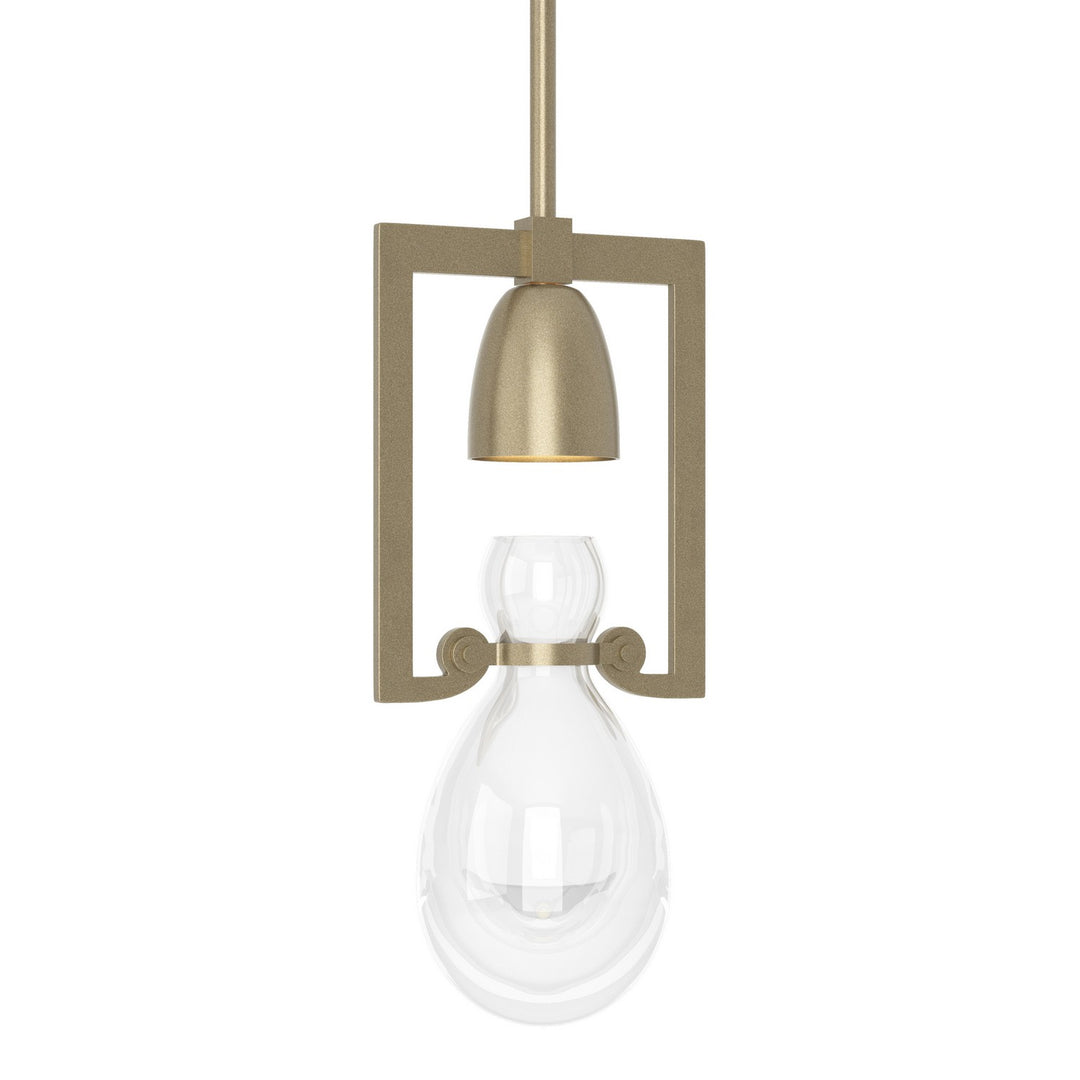 Apothecary One Light Mini Pendant in Soft Gold - available from The Lighting Shoppe, trusted by Canadian homeowners