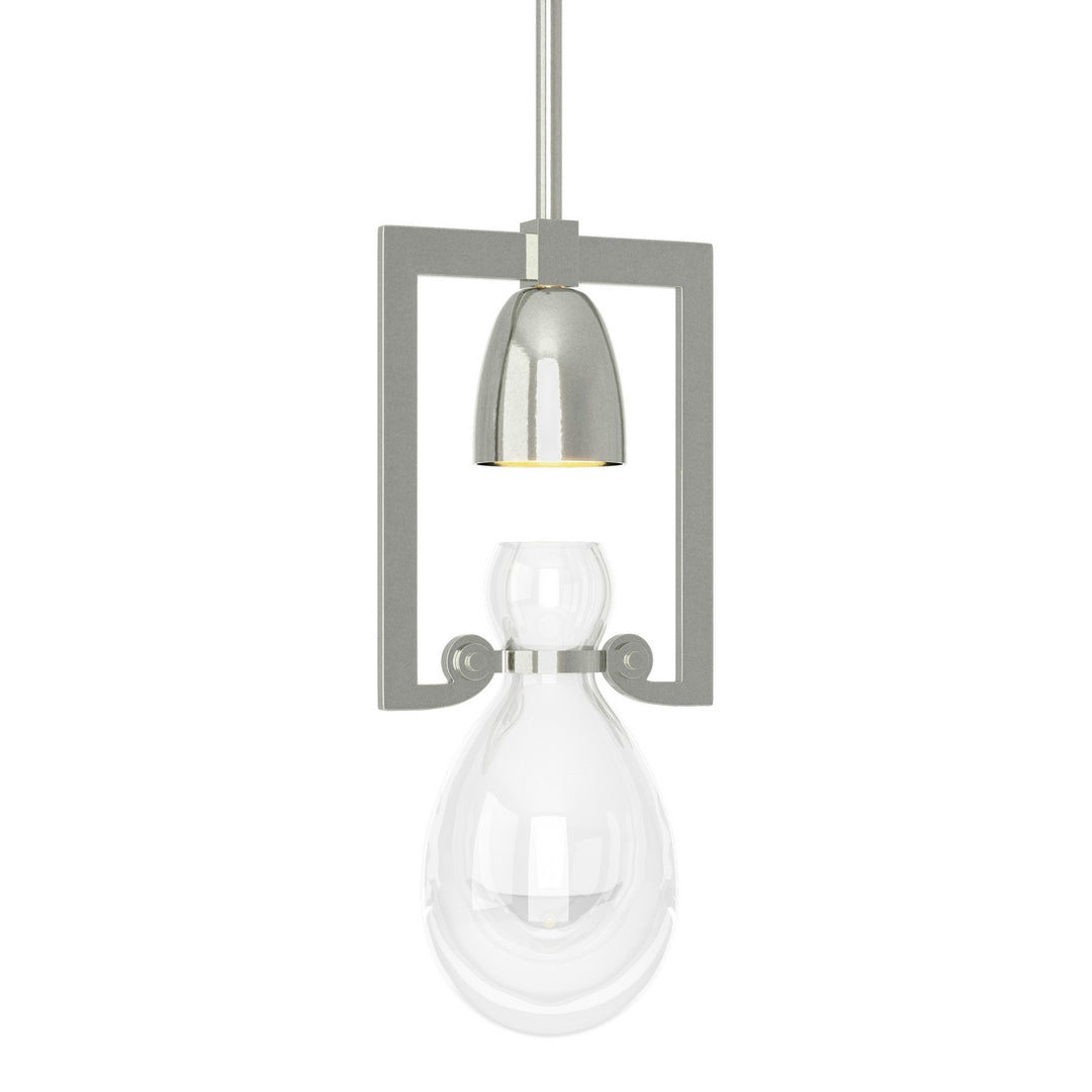 Apothecary One Light Mini Pendant in Sterling - available from The Lighting Shoppe, trusted by Canadian homeowners