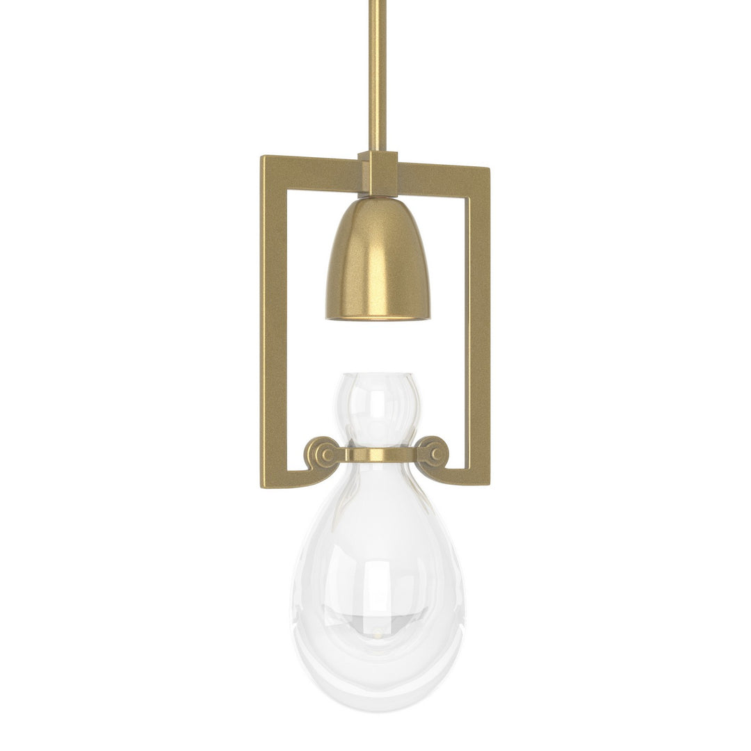 Apothecary One Light Mini Pendant in Modern Brass - available from The Lighting Shoppe, trusted by Canadian homeowners