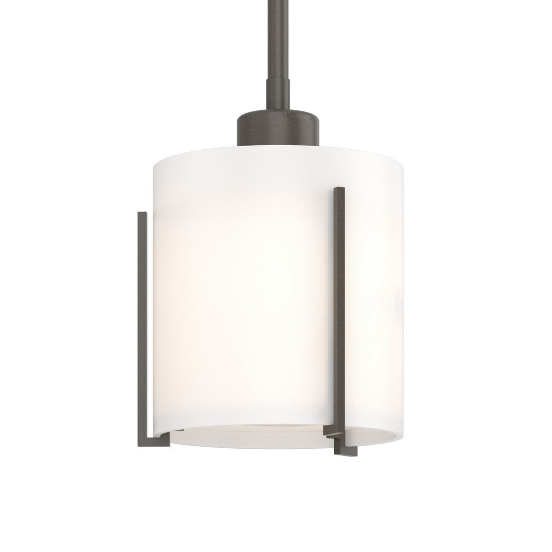Exos Glass One Light Mini Pendant in Dark Smoke - available from The Lighting Shoppe, trusted by Canadian homeowners