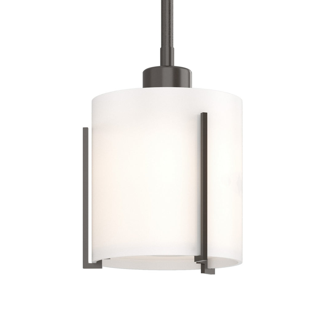 Exos Glass One Light Mini Pendant in Oil Rubbed Bronze - available from The Lighting Shoppe, trusted by Canadian homeowners