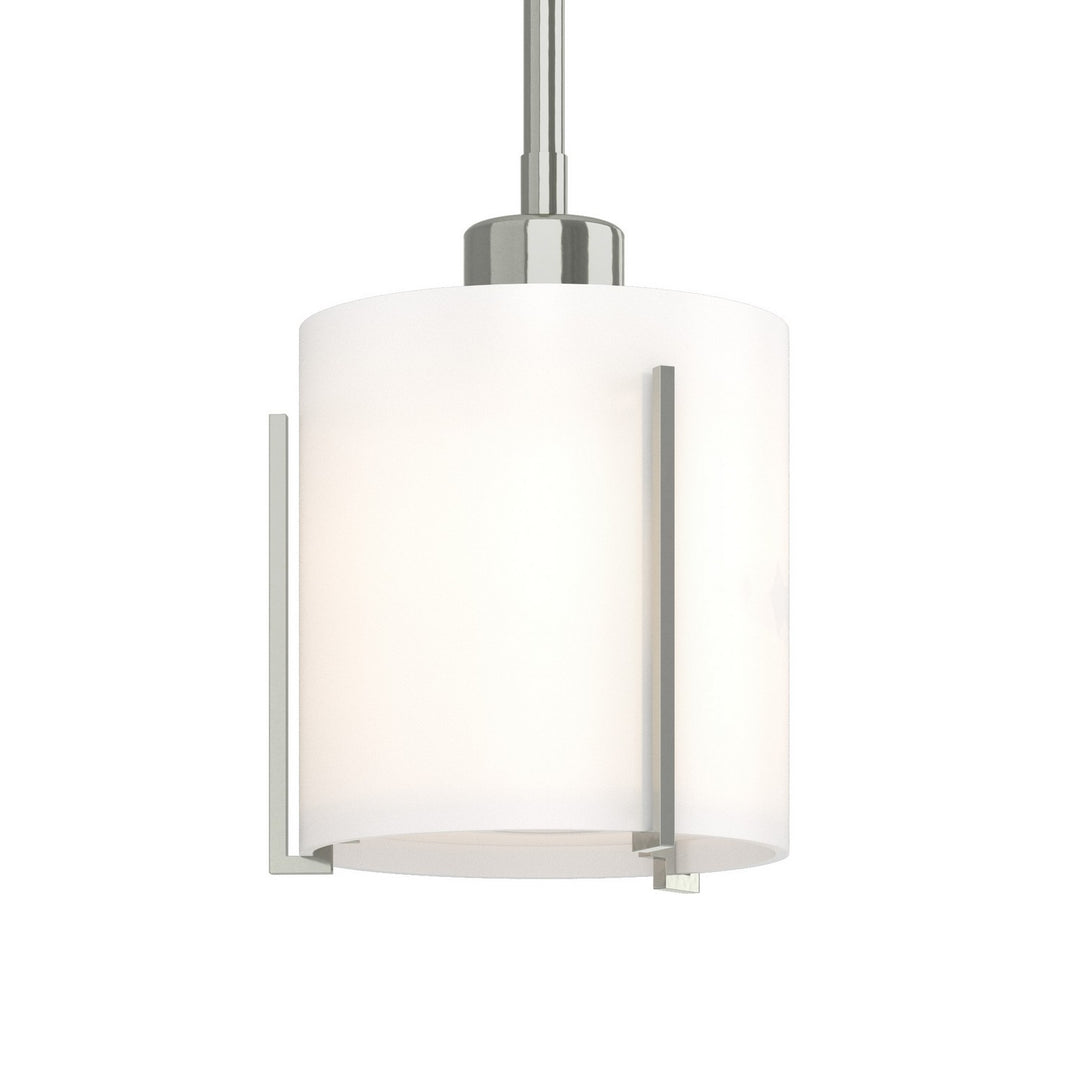 Exos Glass One Light Mini Pendant in Sterling - available from The Lighting Shoppe, trusted by Canadian homeowners