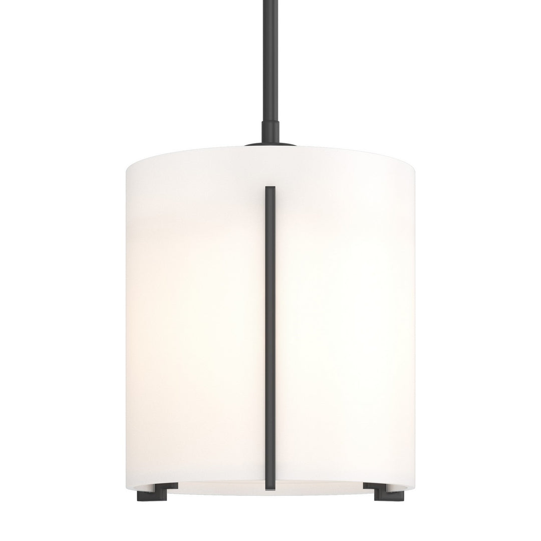 Exos Glass One Light Mini Pendant in Black - available from The Lighting Shoppe, trusted by Canadian homeowners