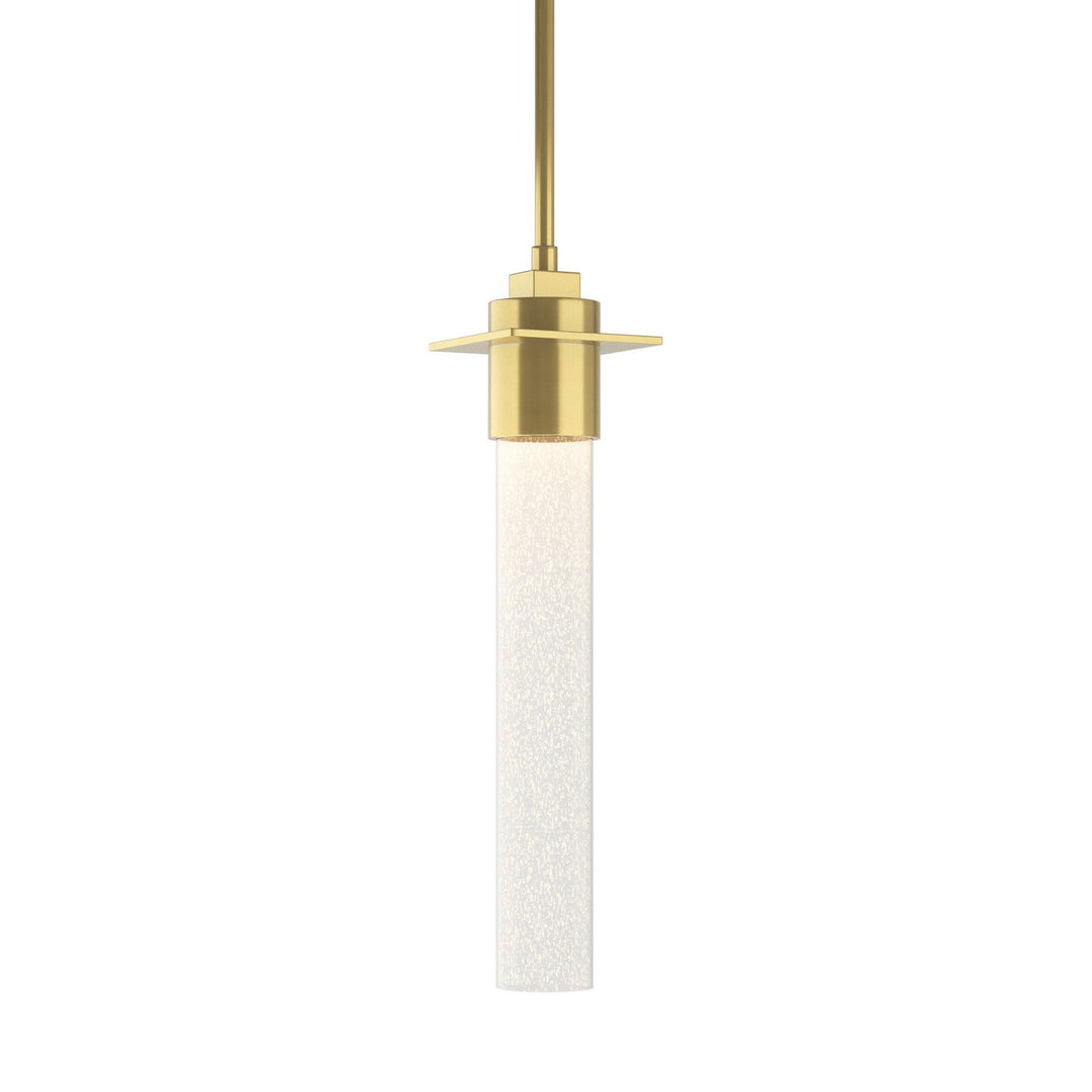 Airis One Light Mini Pendant in Modern Brass - available from The Lighting Shoppe, trusted by Canadian homeowners