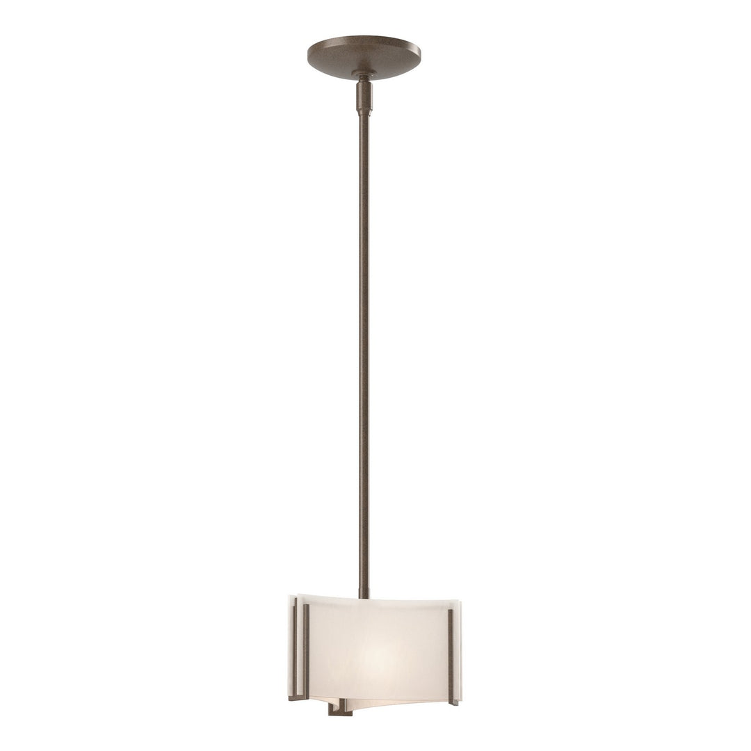 Exos Glass One Light Mini Pendant in Bronze - available from The Lighting Shoppe, trusted by Canadian homeowners