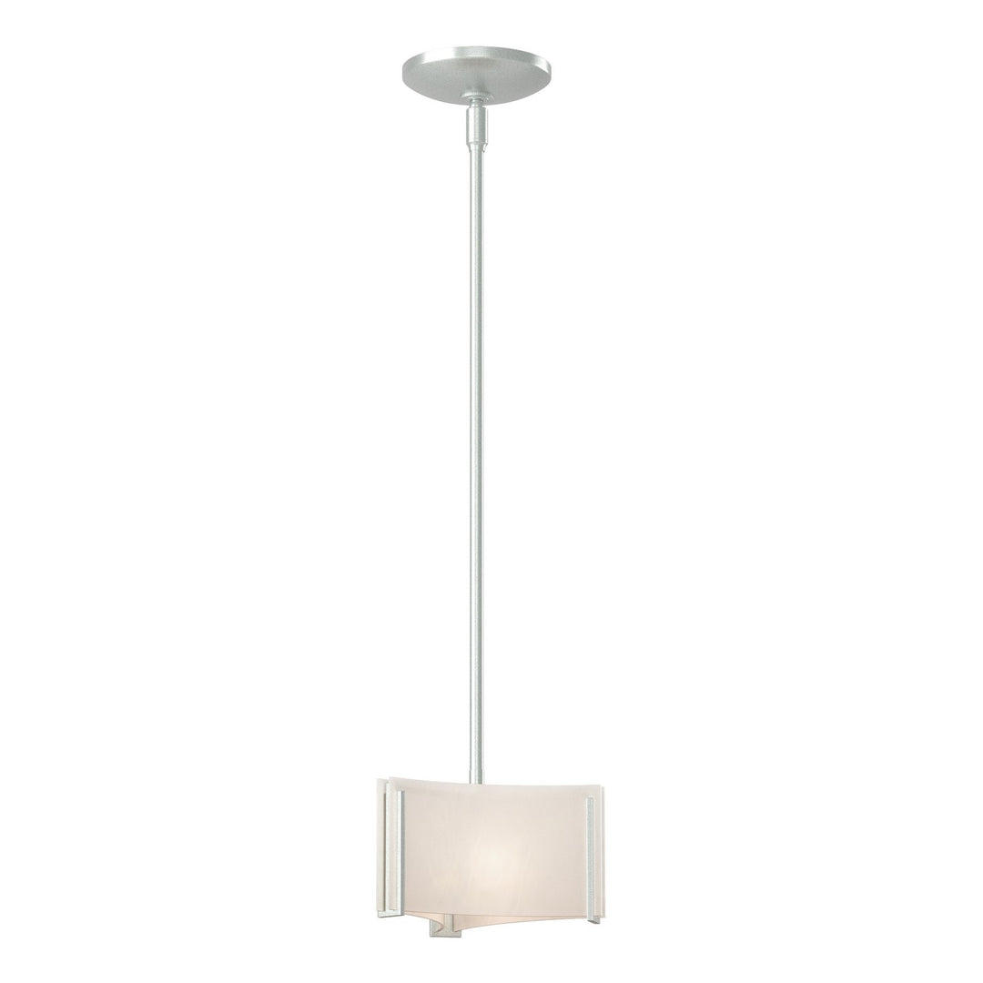 Exos Glass One Light Mini Pendant in Vintage Platinum - available from The Lighting Shoppe, trusted by Canadian homeowners