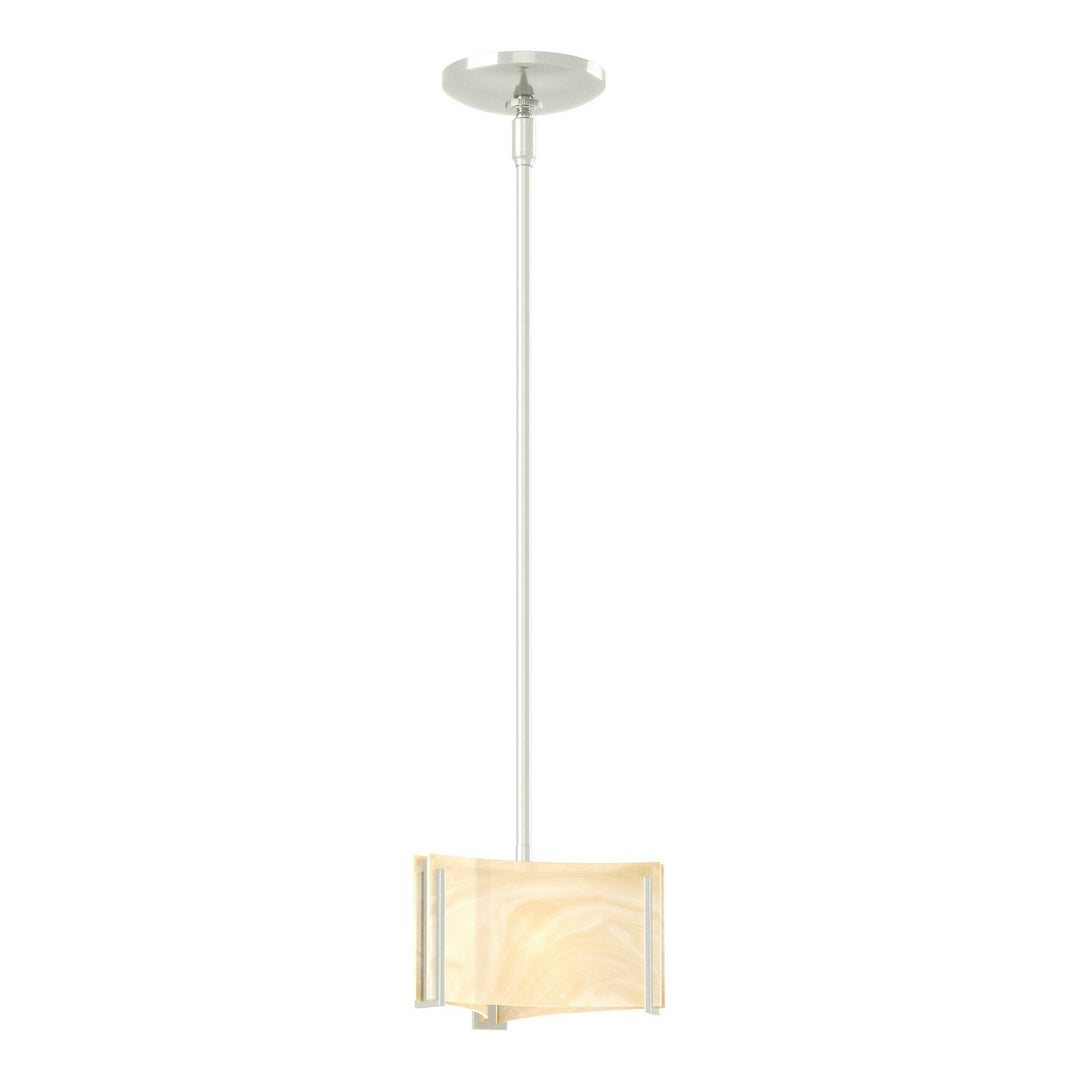Exos Glass One Light Mini Pendant in Sterling - available from The Lighting Shoppe, trusted by Canadian homeowners