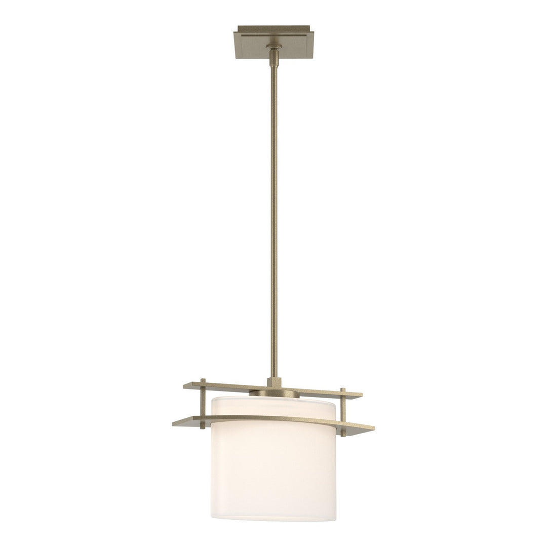 Ellipse One Light Mini Pendant in Soft Gold - available from The Lighting Shoppe, trusted by Canadian homeowners