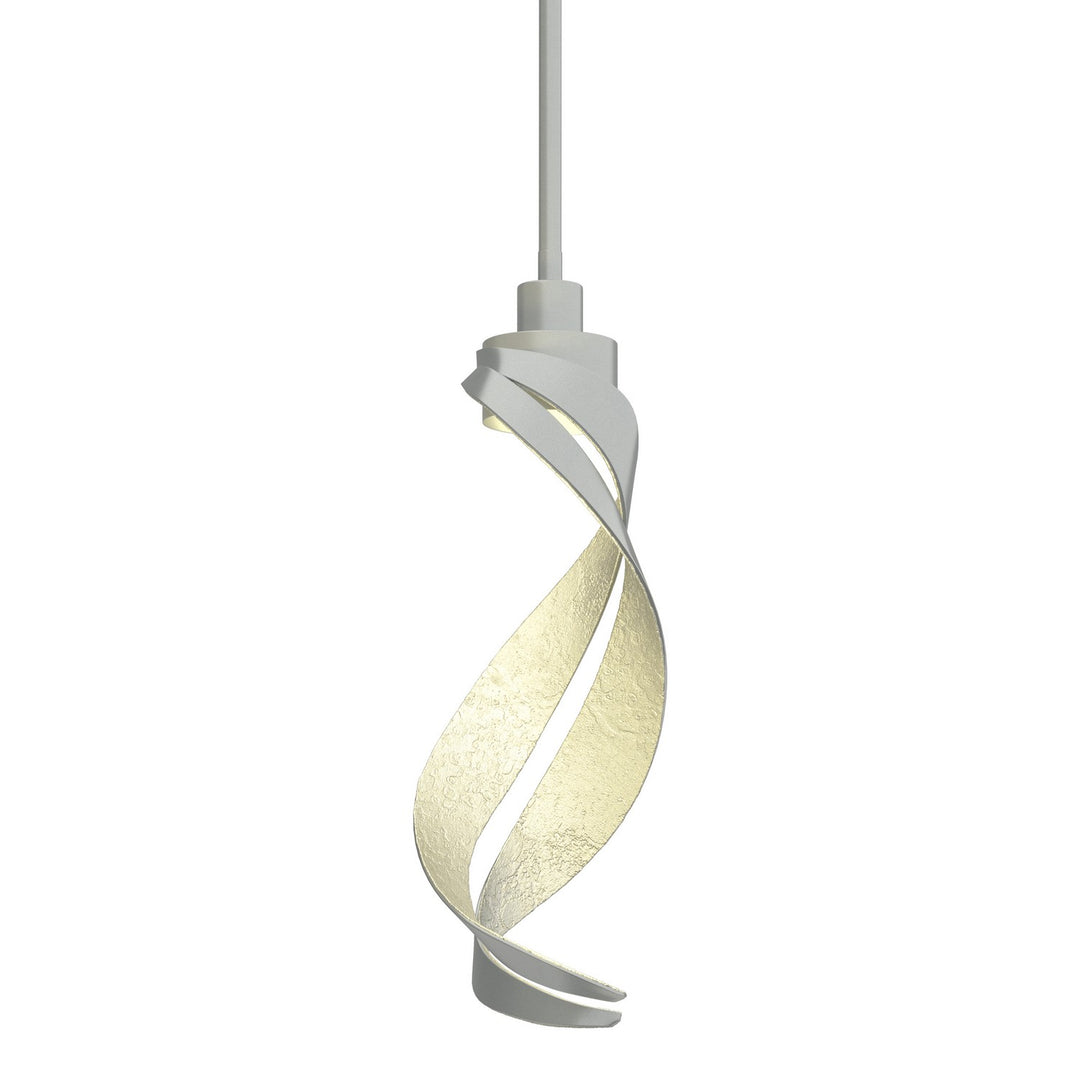 Folio One Light Mini Pendant in Vintage Platinum - available from The Lighting Shoppe, trusted by Canadian homeowners