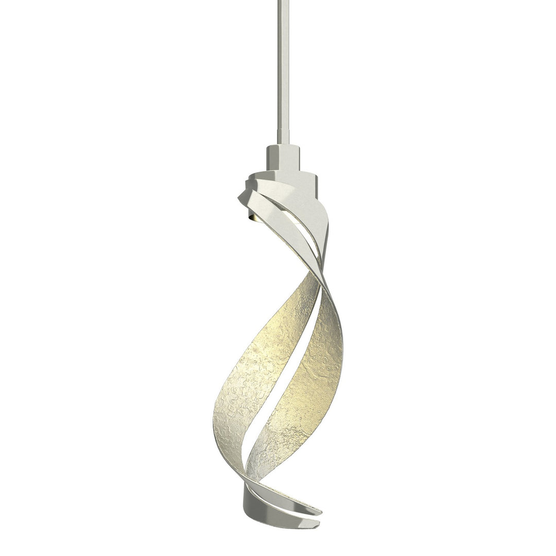 Folio One Light Mini Pendant in Sterling - available from The Lighting Shoppe, trusted by Canadian homeowners