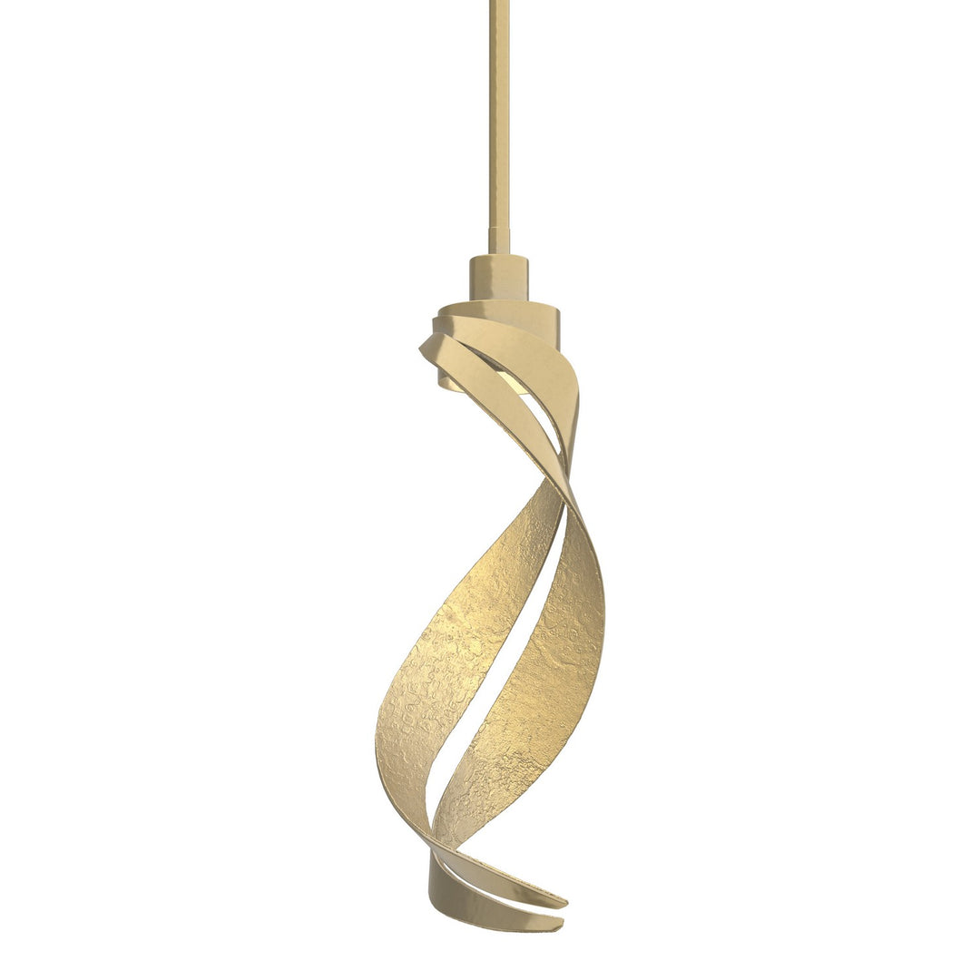 Folio One Light Mini Pendant in Modern Brass - available from The Lighting Shoppe, trusted by Canadian homeowners