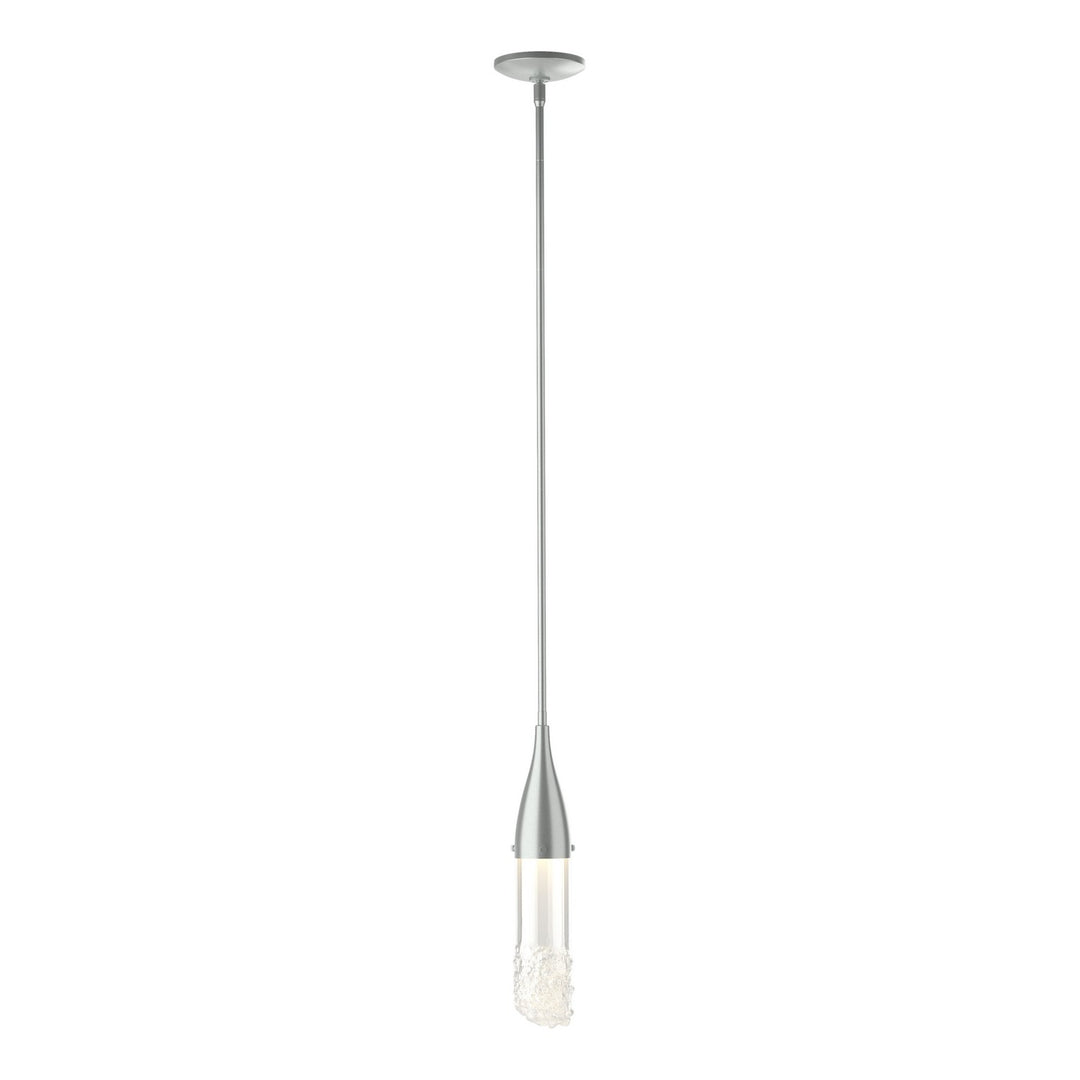 Fritz One Light Mini Pendant in Vintage Platinum - available from The Lighting Shoppe, trusted by Canadian homeowners