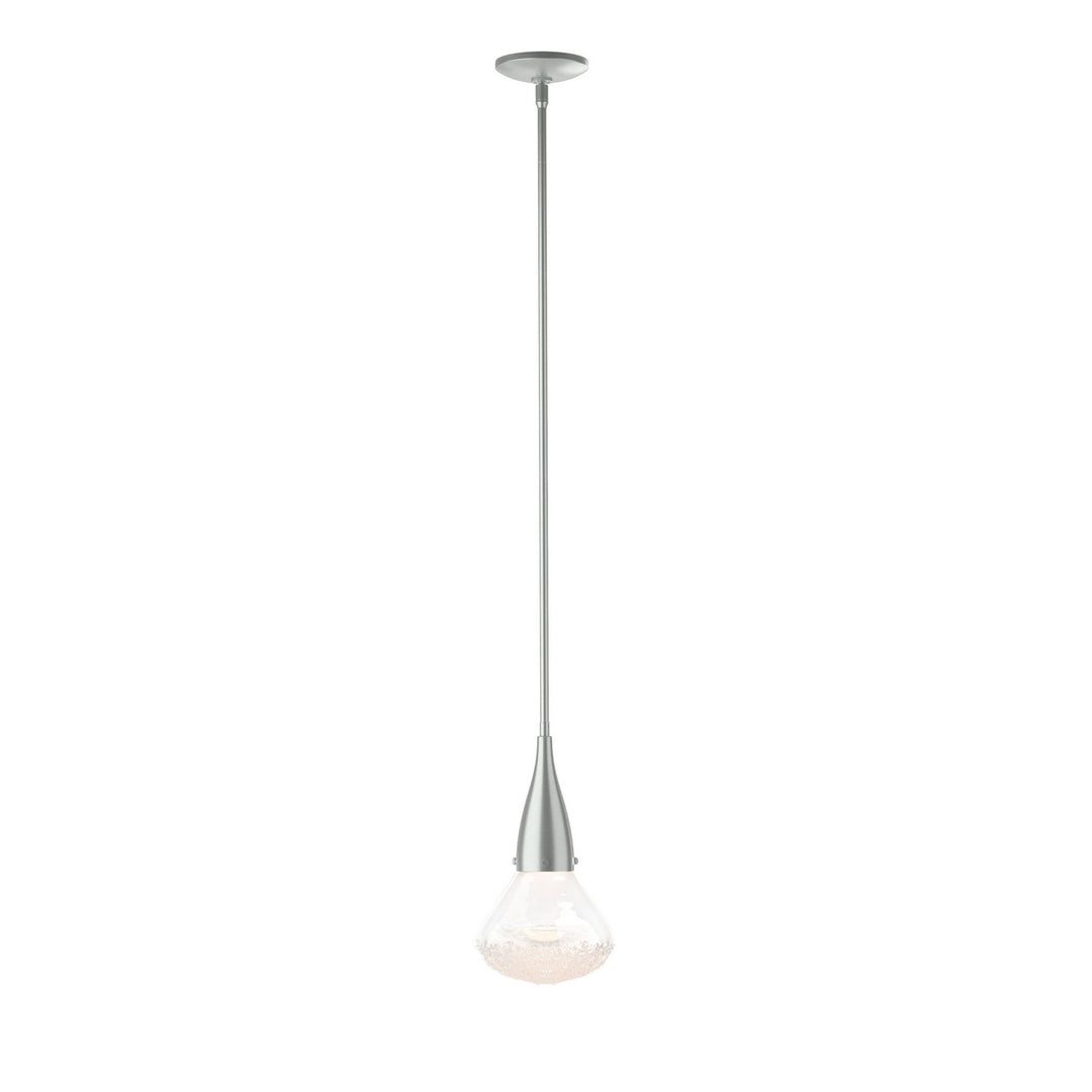 Fritz One Light Mini Pendant in Vintage Platinum - available from The Lighting Shoppe, trusted by Canadian homeowners