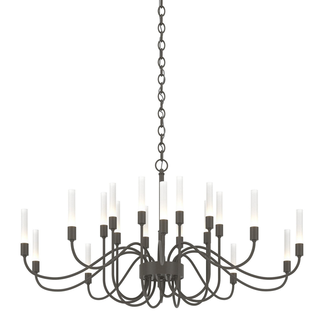 Hubbardton Forge Canada - 192043-SKT-07 - 20 Light Chandelier - Lisse - Dark Smoke