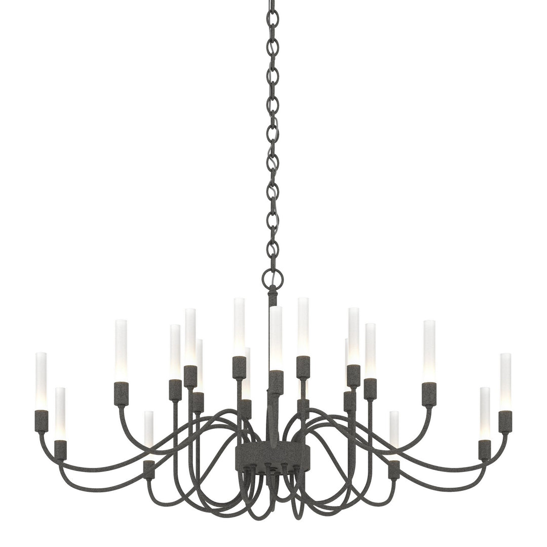 Hubbardton Forge Canada - 192043-SKT-20 - 20 Light Chandelier - Lisse - Natural Iron