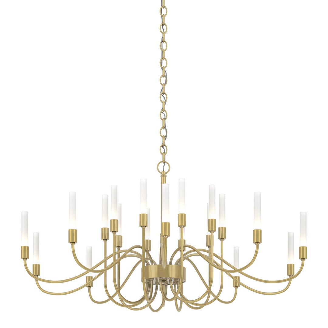 Hubbardton Forge Canada - 192043-SKT-86 - 20 Light Chandelier - Lisse - Modern Brass