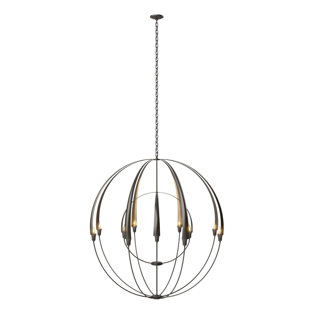 Hubbardton Forge Canada - 194248-SKT-14 - 12 Light Chandelier - Cirque - Oil Rubbed Bronze