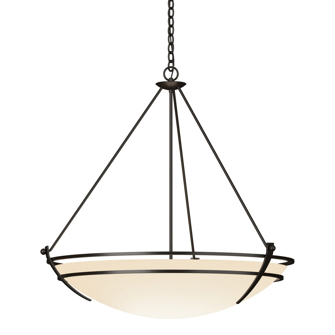 Hubbardton Forge Canada - 194431-SKT-14-GG0170 - Three Light Pendant - Tryne - Oil Rubbed Bronze