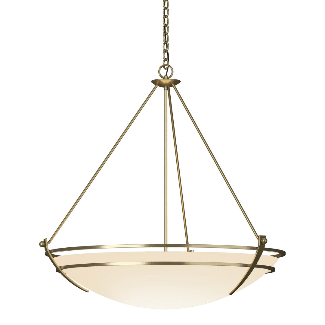 Hubbardton Forge Canada - 194431-SKT-86-GG0170 - Three Light Pendant - Tryne - Modern Brass