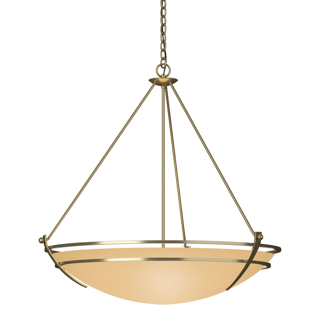 Hubbardton Forge Canada - 194431-SKT-86-SS0170 - Three Light Pendant - Tryne - Modern Brass