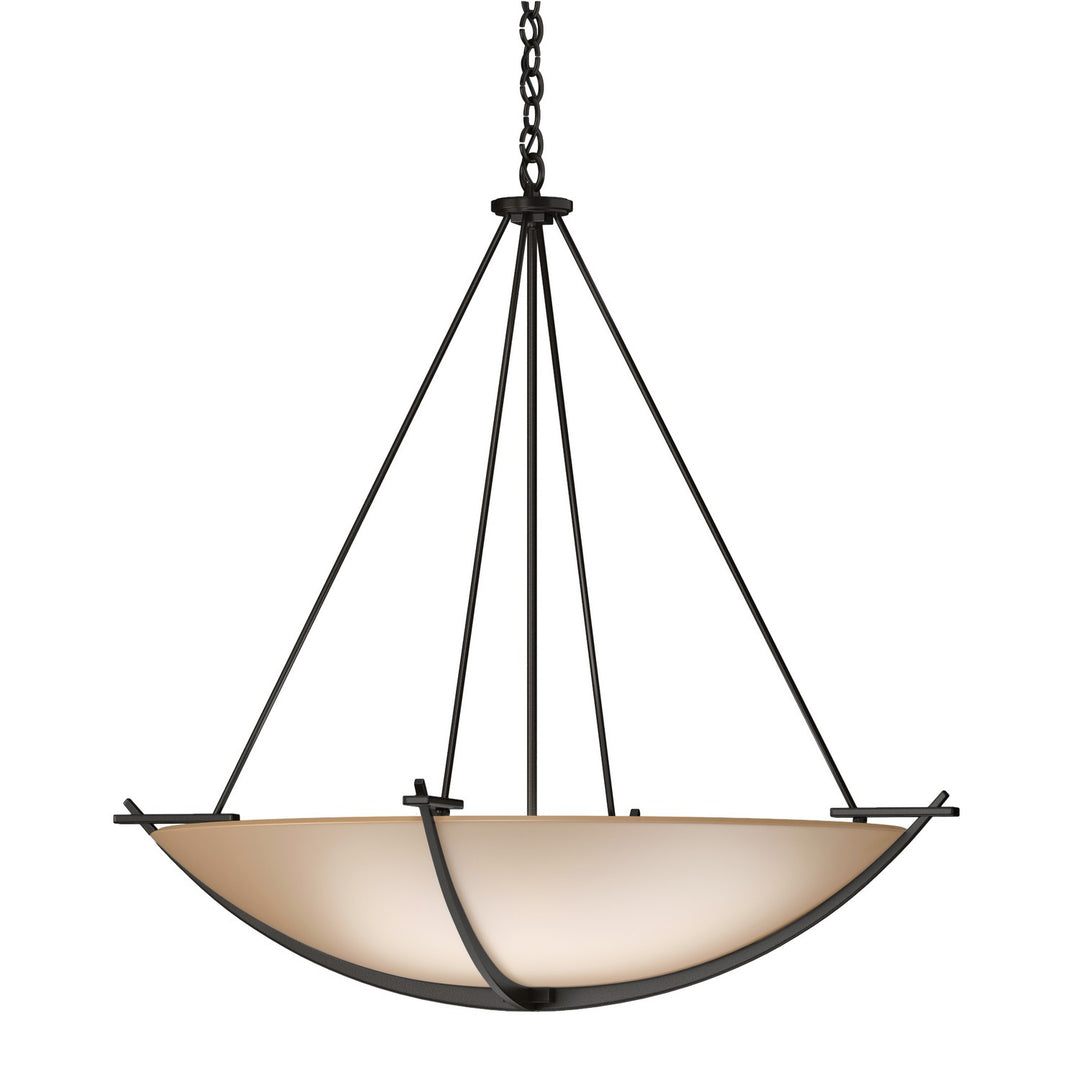 Hubbardton Forge Canada - 194531-SKT-14-SS0170 - Three Light Pendant - Compass - Oil Rubbed Bronze