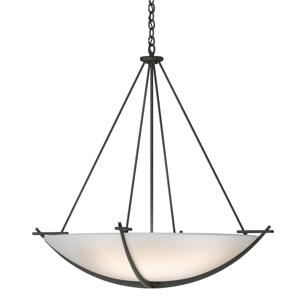 Hubbardton Forge Canada - 194531-SKT-20-GG0170 - Three Light Chandelier - Compass - Natural Iron