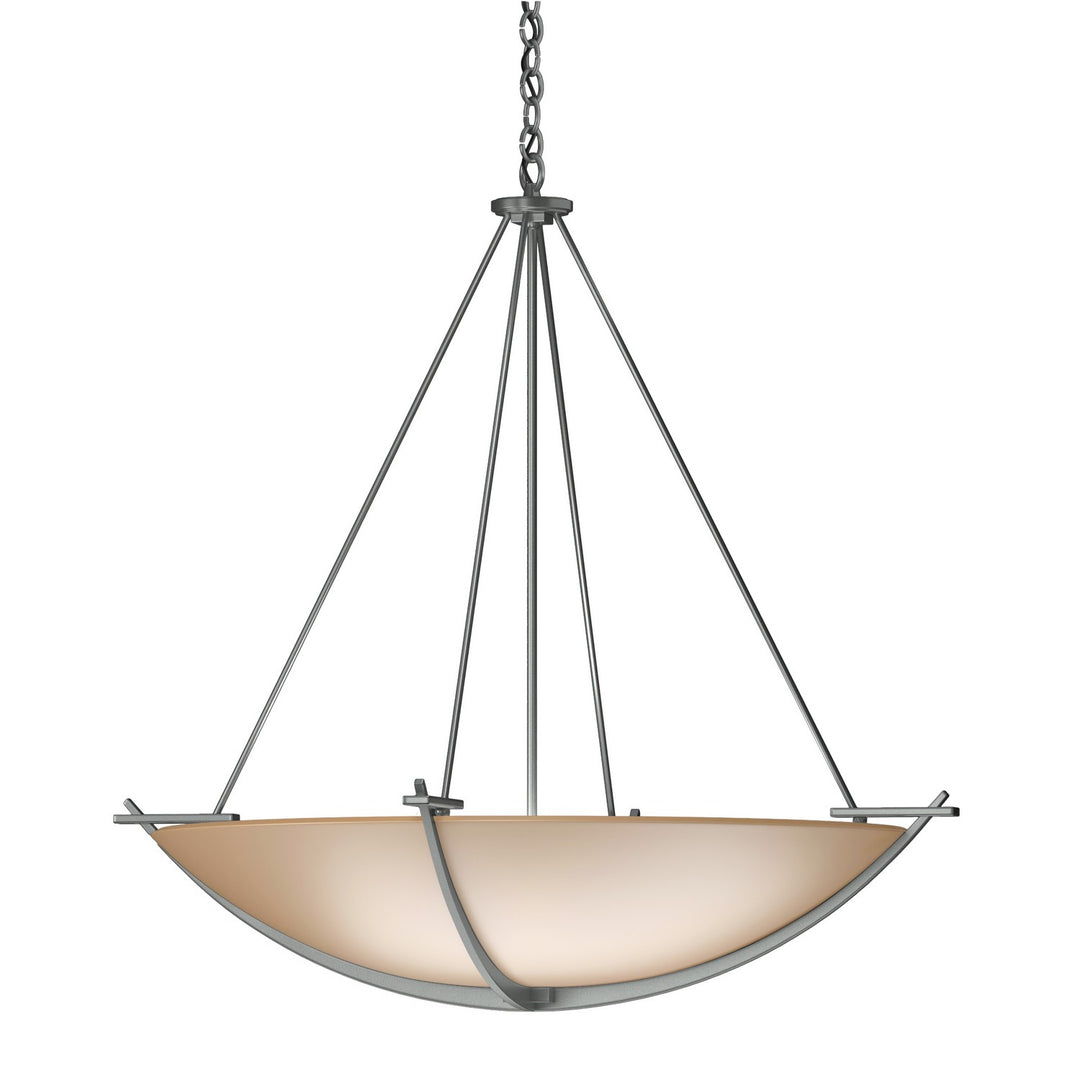 Hubbardton Forge Canada - 194531-SKT-82-SS0170 - Three Light Chandelier - Compass - Vintage Platinum