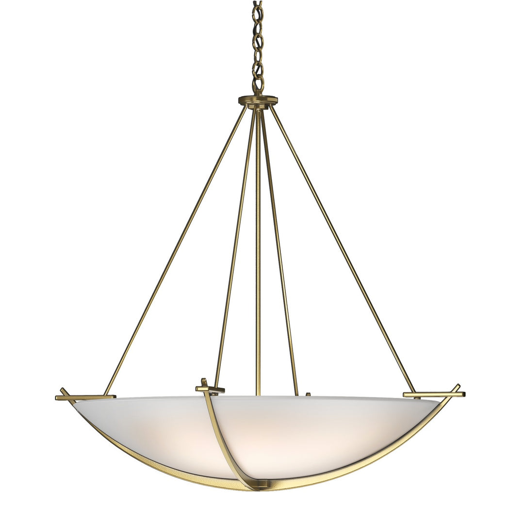 Hubbardton Forge Canada - 194531-SKT-86-GG0170 - Three Light Pendant - Compass - Modern Brass