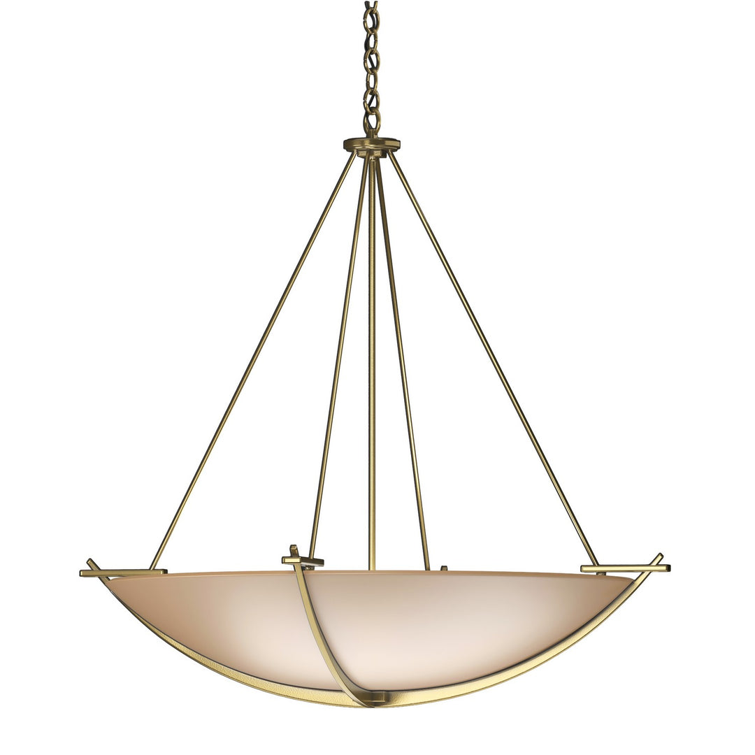 Hubbardton Forge Canada - 194531-SKT-86-SS0170 - Three Light Pendant - Compass - Modern Brass