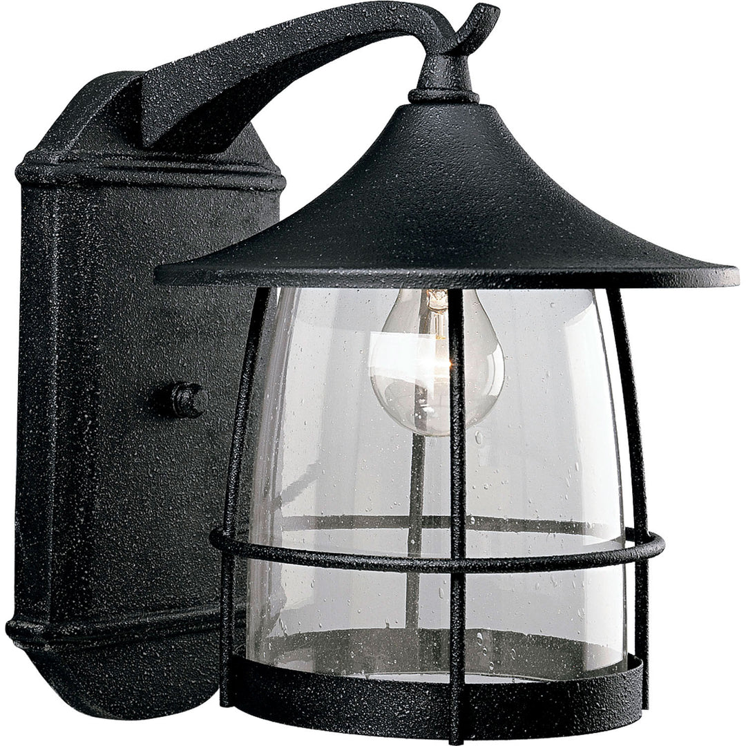 Prairie One Light Wall Lantern in Gilded Iron - available from The Lighting Shoppe, trusted by Canadian homeowners