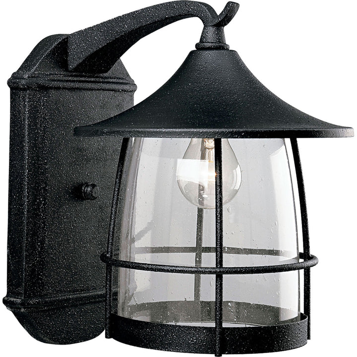 Prairie One Light Wall Lantern in Gilded Iron - available from The Lighting Shoppe, trusted by Canadian homeowners