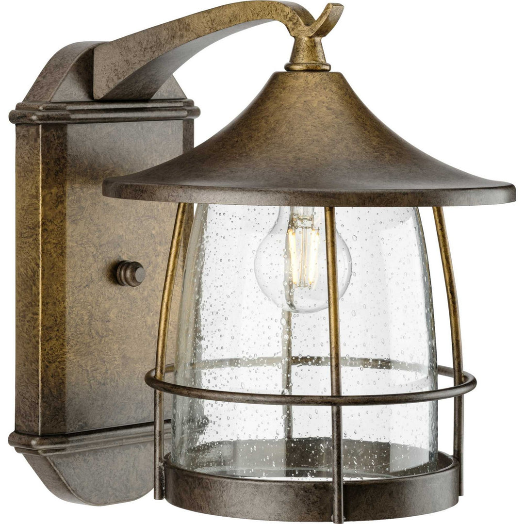 Prairie One Light Wall Lantern in Burnished Chestnut - available from The Lighting Shoppe, trusted by Canadian homeowners