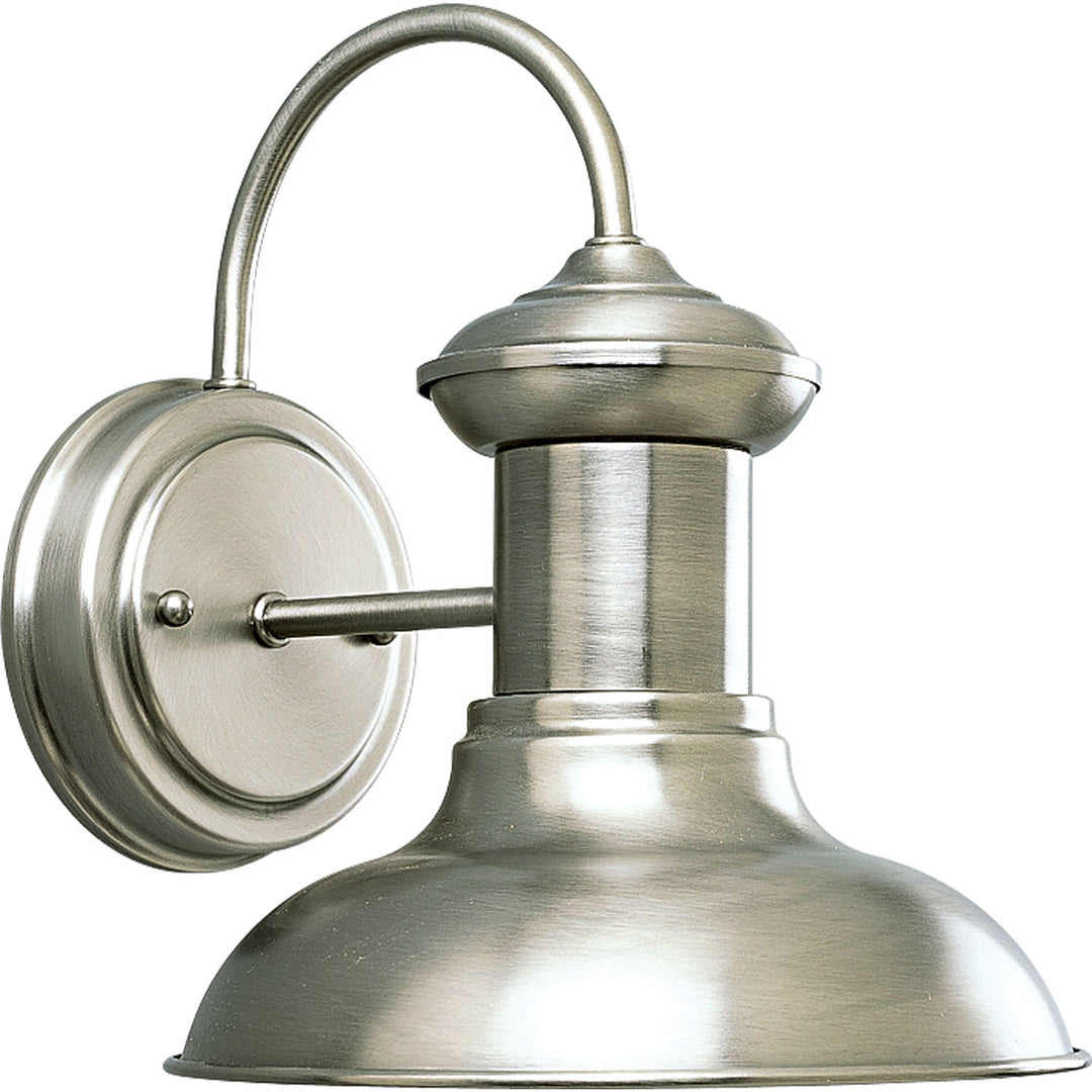 Brookside One Light Wall Lantern in Antique Nickel - available from The Lighting Shoppe, trusted by Canadian homeowners