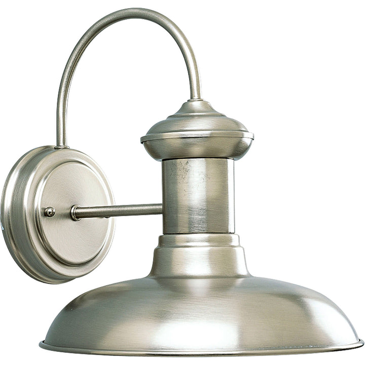 Brookside One Light Wall Lantern in Antique Nickel - available from The Lighting Shoppe, trusted by Canadian homeowners