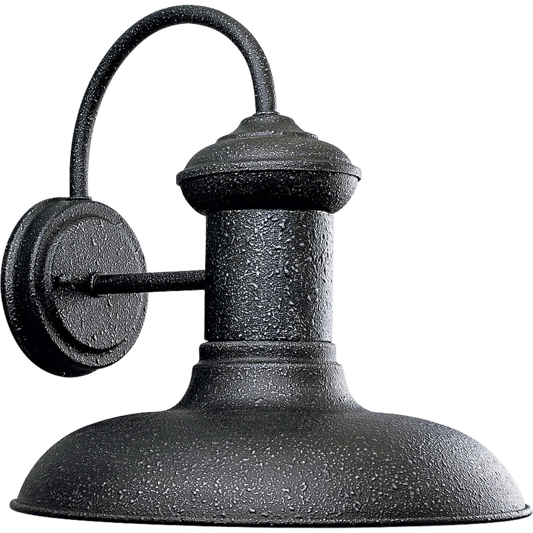 Brookside One Light Wall Lantern in Gilded Iron - available from The Lighting Shoppe, trusted by Canadian homeowners