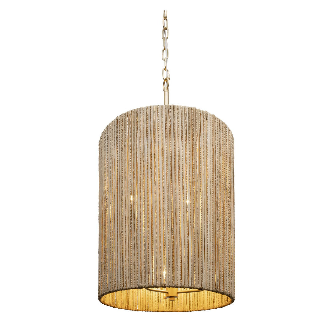 Jacob's Ladder Six Light Foyer Pendant in French Gold - available from The Lighting Shoppe, trusted by Canadian homeowners