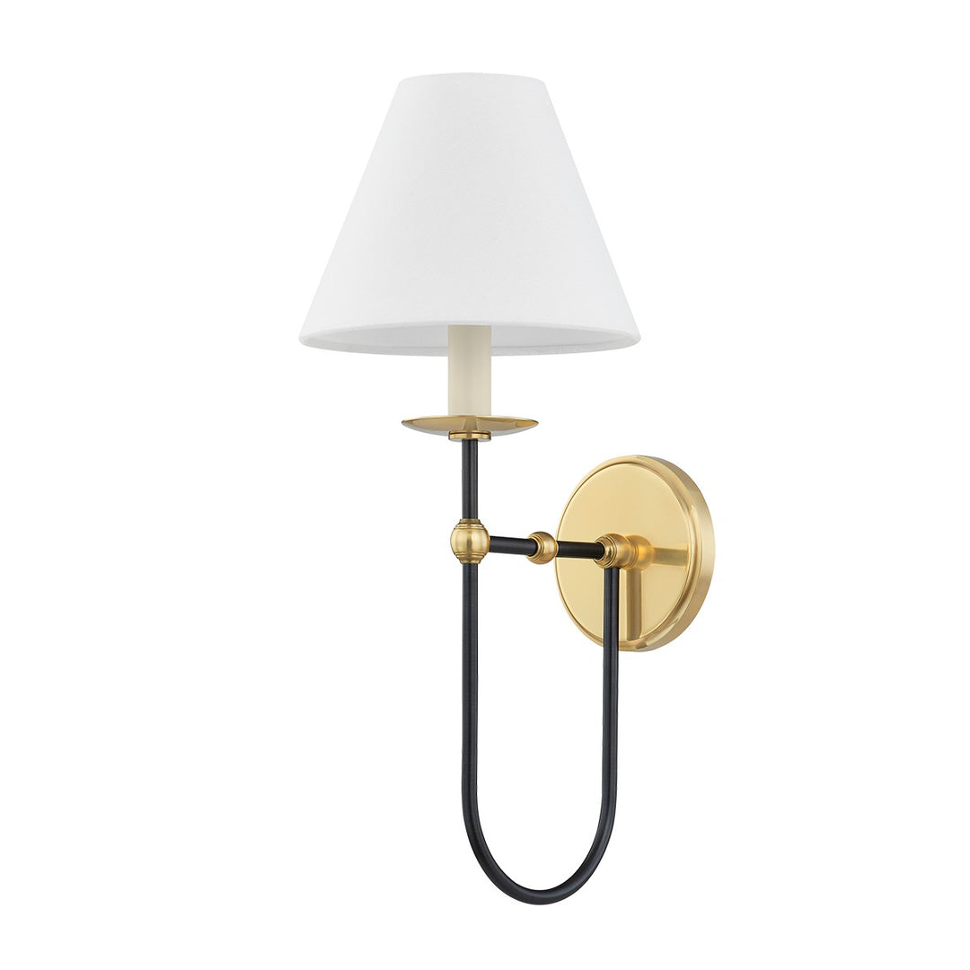 Hudson Valley Canada - 6319-AGB/DB - One Light Wall Sconce - Demarest - Aged Brass
