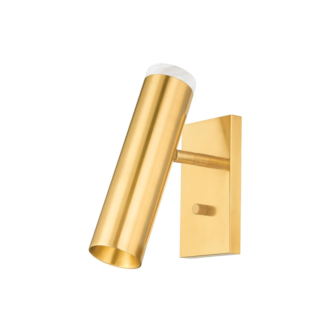 Hudson Valley Canada - 6431-AGB - One Light Wall Sconce - Clark - Aged Brass