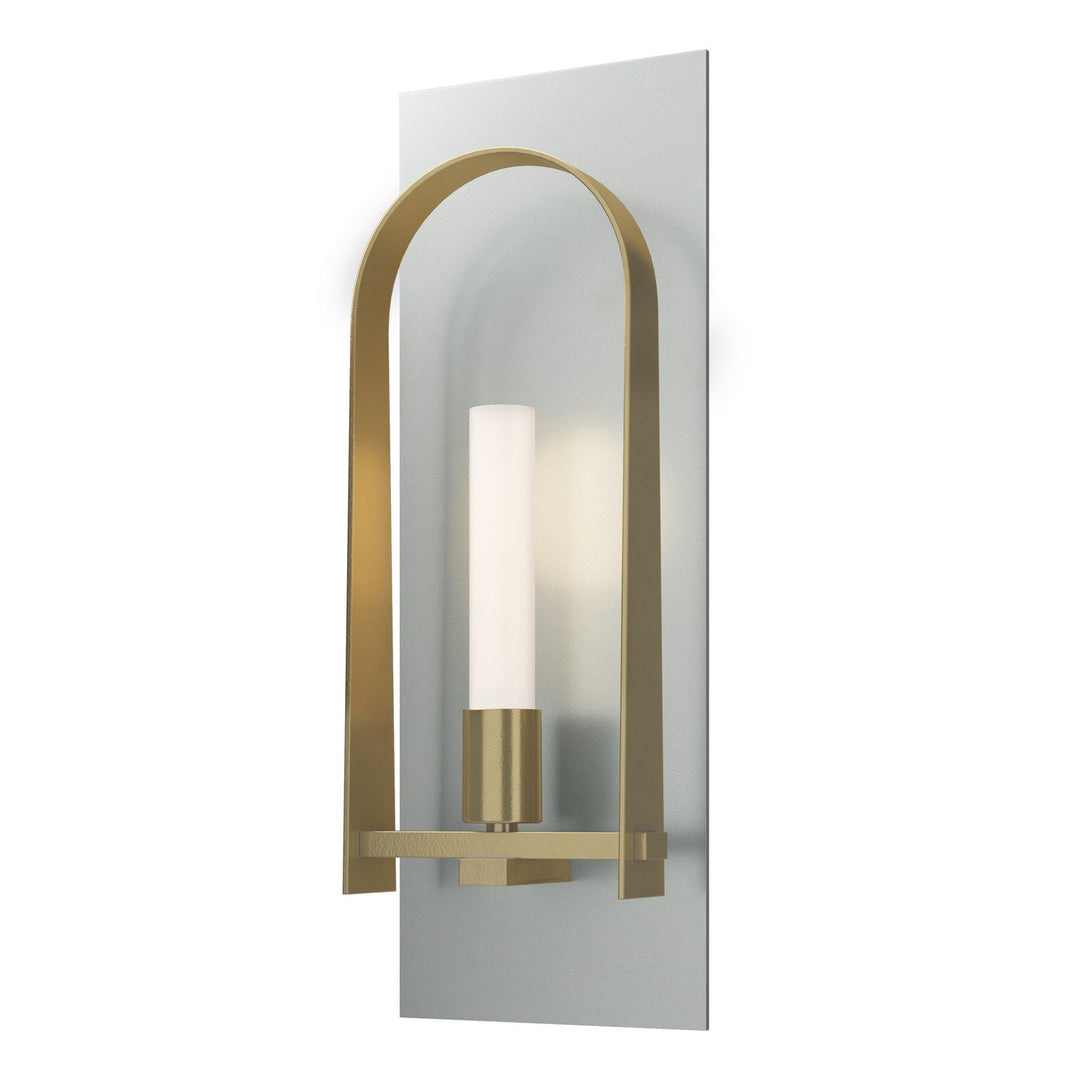 Hubbardton Forge Canada - 201070-SKT-82-86-FD0462 - One Light Wall Sconce - Triomphe - Vintage Platinum