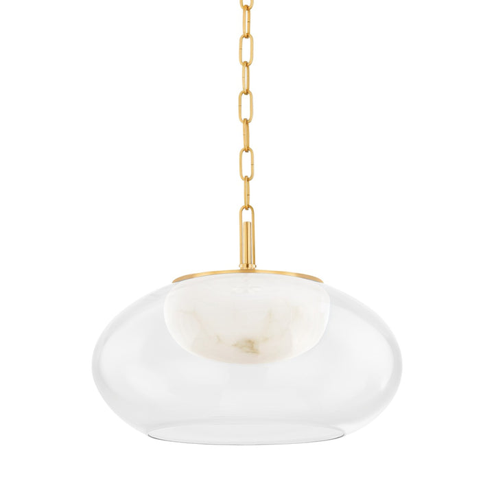 Hudson Valley Canada - 9017-AGB - LED Pendant - Moore - Aged Brass