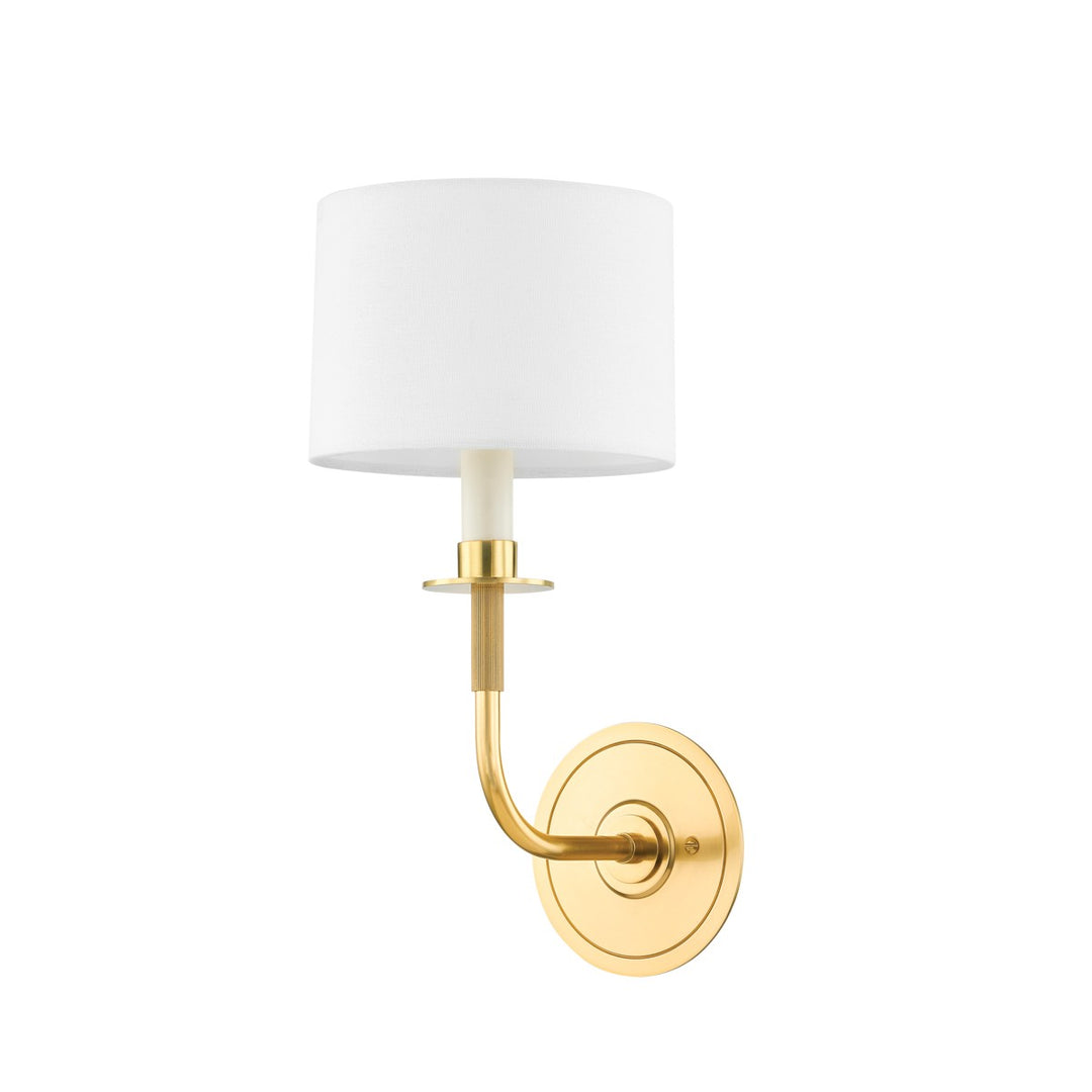 Hudson Valley Canada - 9115-AGB - One Light Wall Sconce - Paramus - Aged Brass