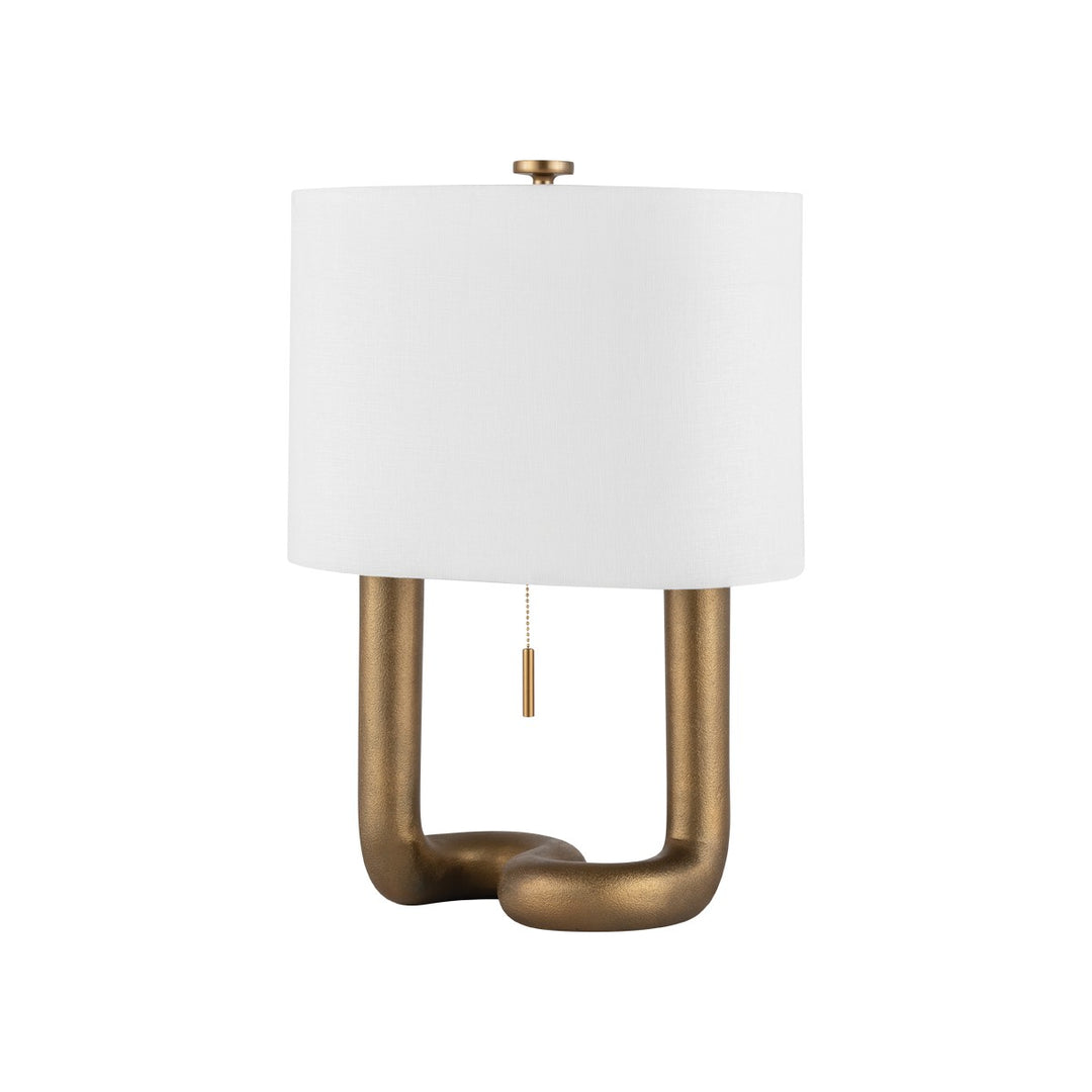 Hudson Valley Canada - L1924-AGB - One Light Table Lamp - Armonk - Aged Brass