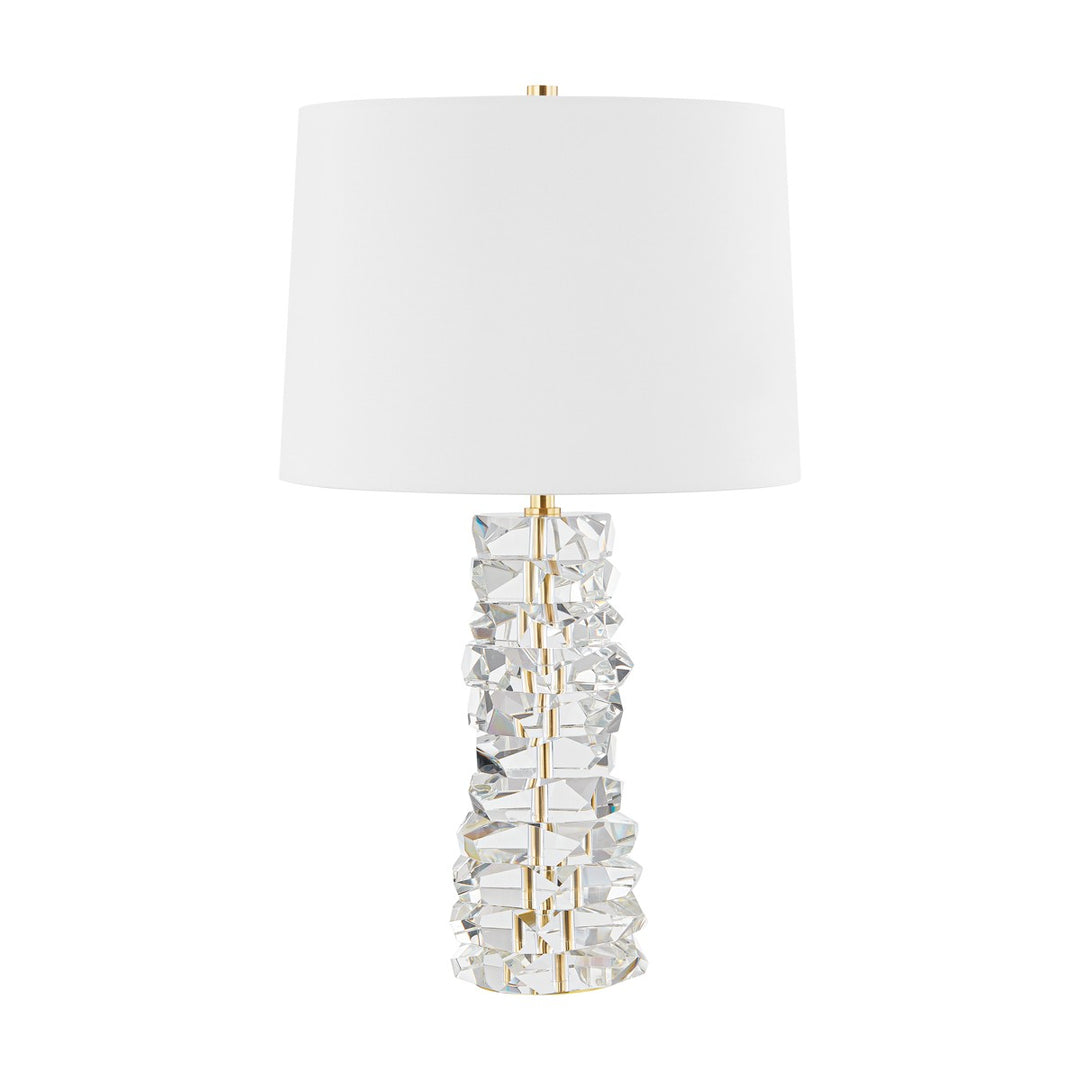 Hudson Valley Canada - L5929-AGB - One Light Table Lamp - Bellarie - Aged Brass