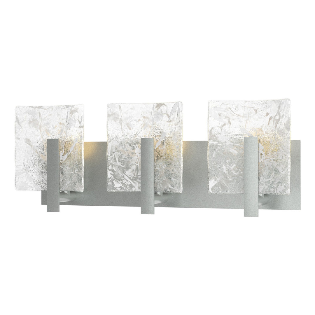 Arc Three Light Bath Sconce in Vintage Platinum - available from The Lighting Shoppe, trusted by Canadian homeowners