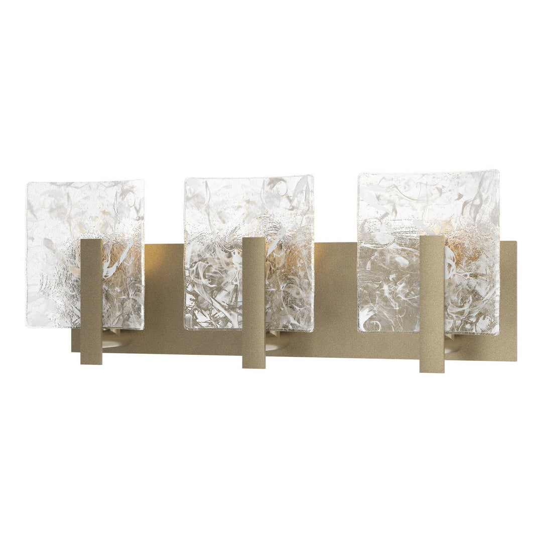 Arc Three Light Bath Sconce in Soft Gold - available from The Lighting Shoppe, trusted by Canadian homeowners