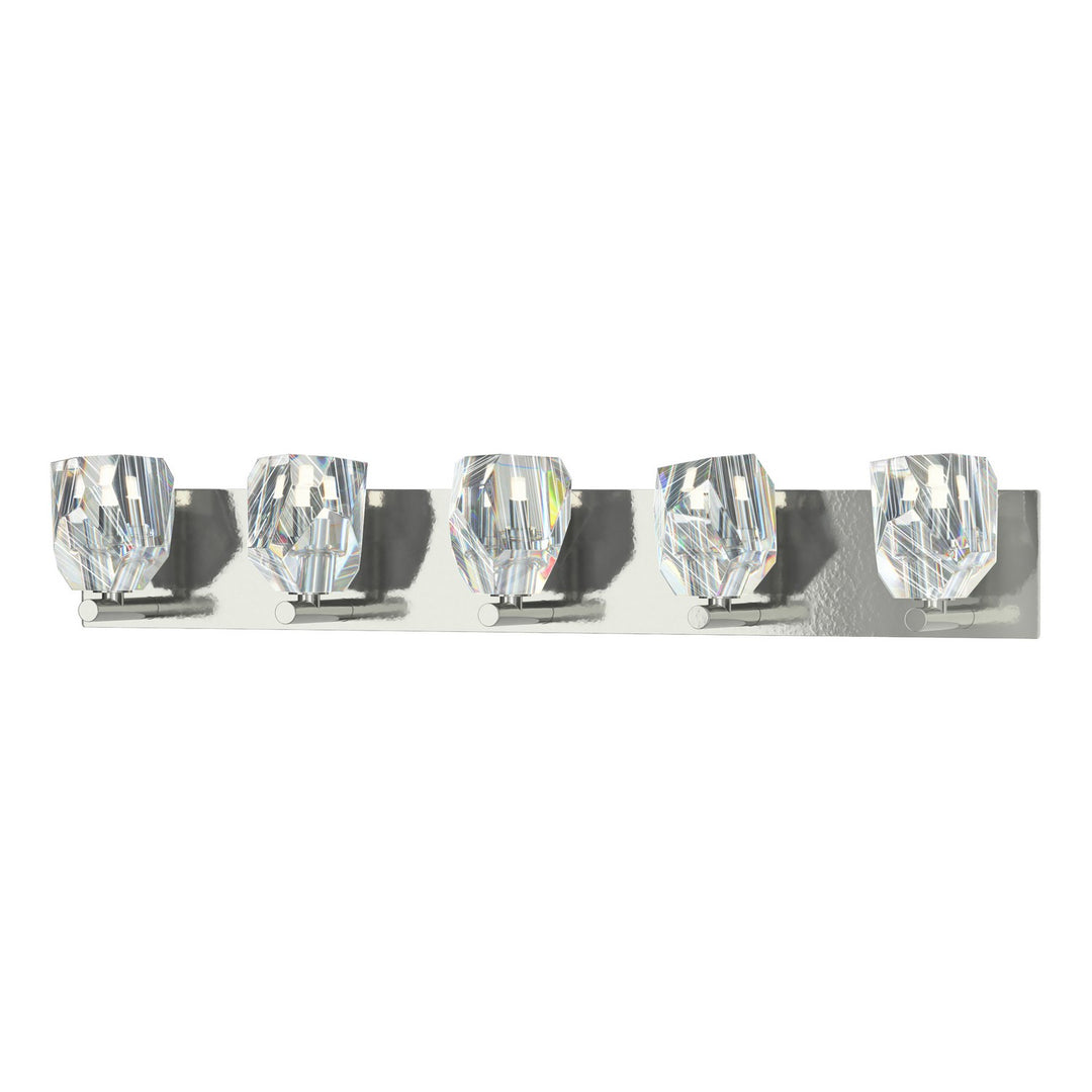 Gatsby Five Light Bath Sconce in Sterling - available from The Lighting Shoppe, trusted by Canadian homeowners