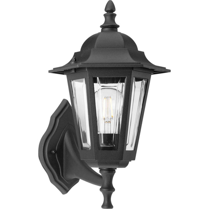 Cast Lantern One Light Wall Lantern in Black - available from The Lighting Shoppe, trusted by Canadian homeowners