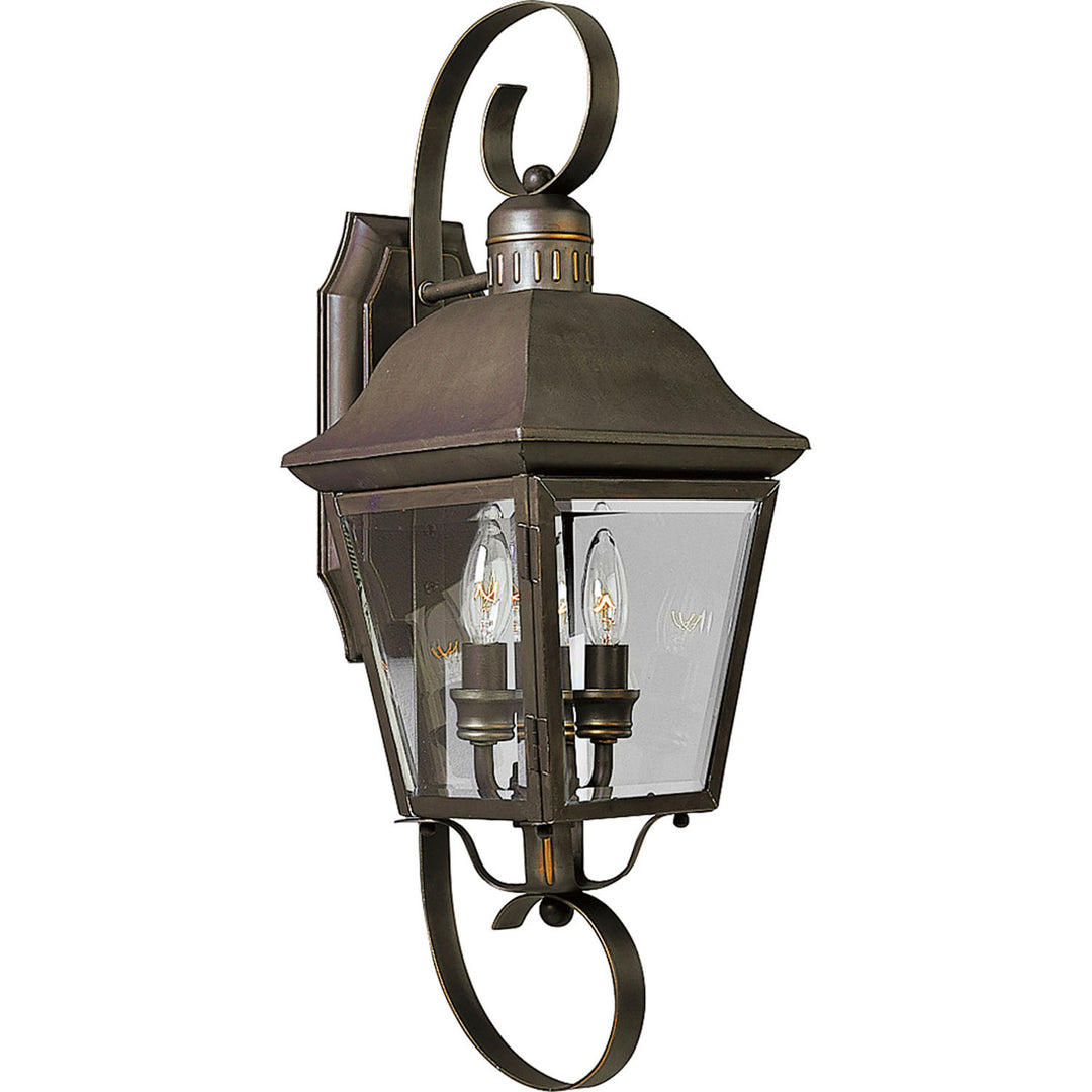 Andover Two Light Wall Lantern in Antique Bronze - available from The Lighting Shoppe, trusted by Canadian homeowners